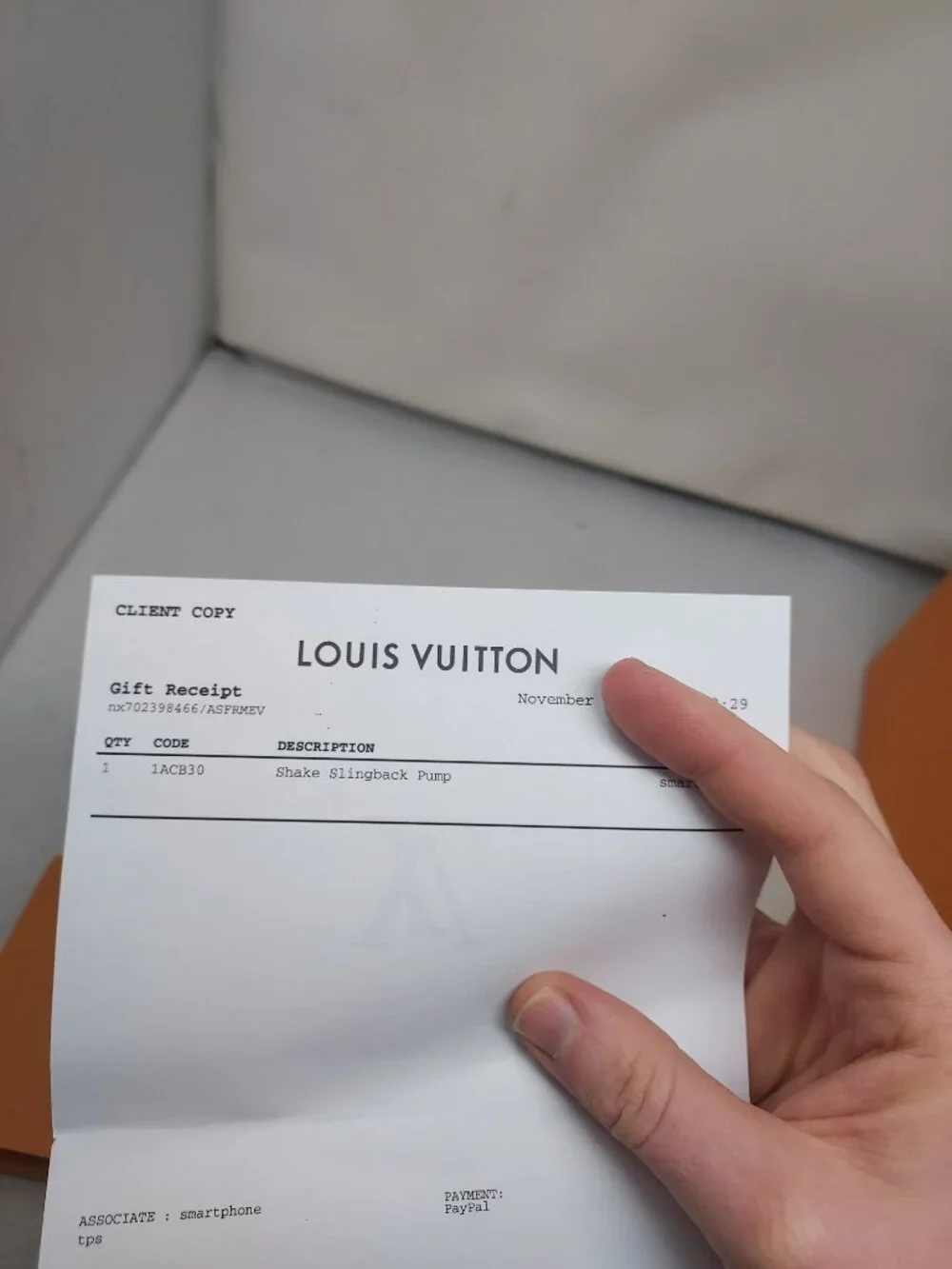 Louis Vuitton LV Logo Black Shake Slingback Pump